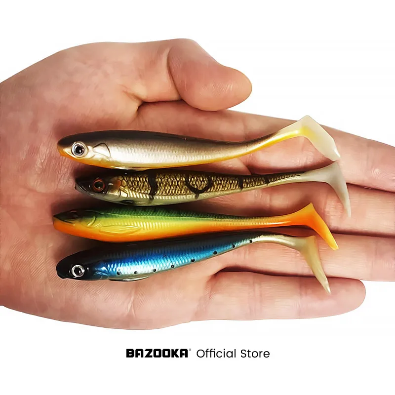 Bazooka Blinker de Silicona – Señuelo Soft para Lubina y Lucio - imagen 2