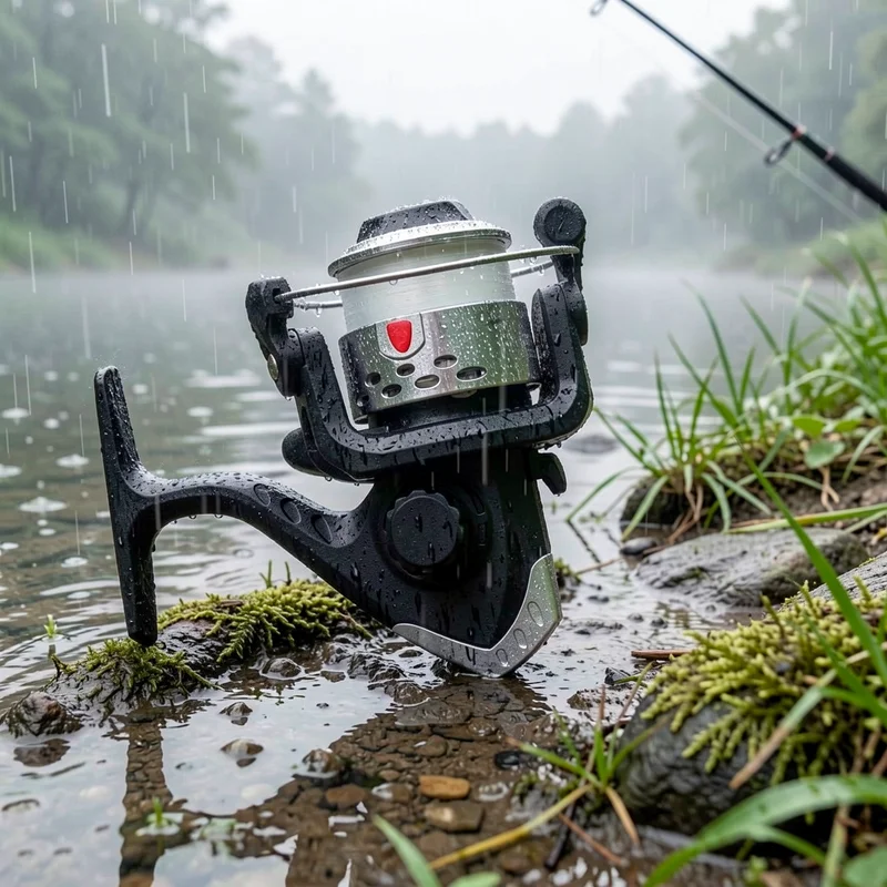 Carrete spinning de aluminio para pesca en agua dulce y salada - imagen 2