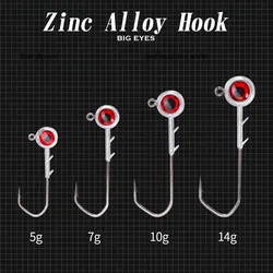 Hunthouse Jig Head aleación de zinc con ojo 3D para vinilo