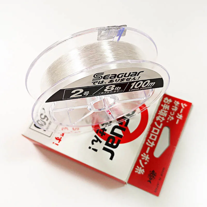 Línea de pesca Seaguar White LABEL 4‑20 lb – Fluorocarbono 100 m - imagen 3