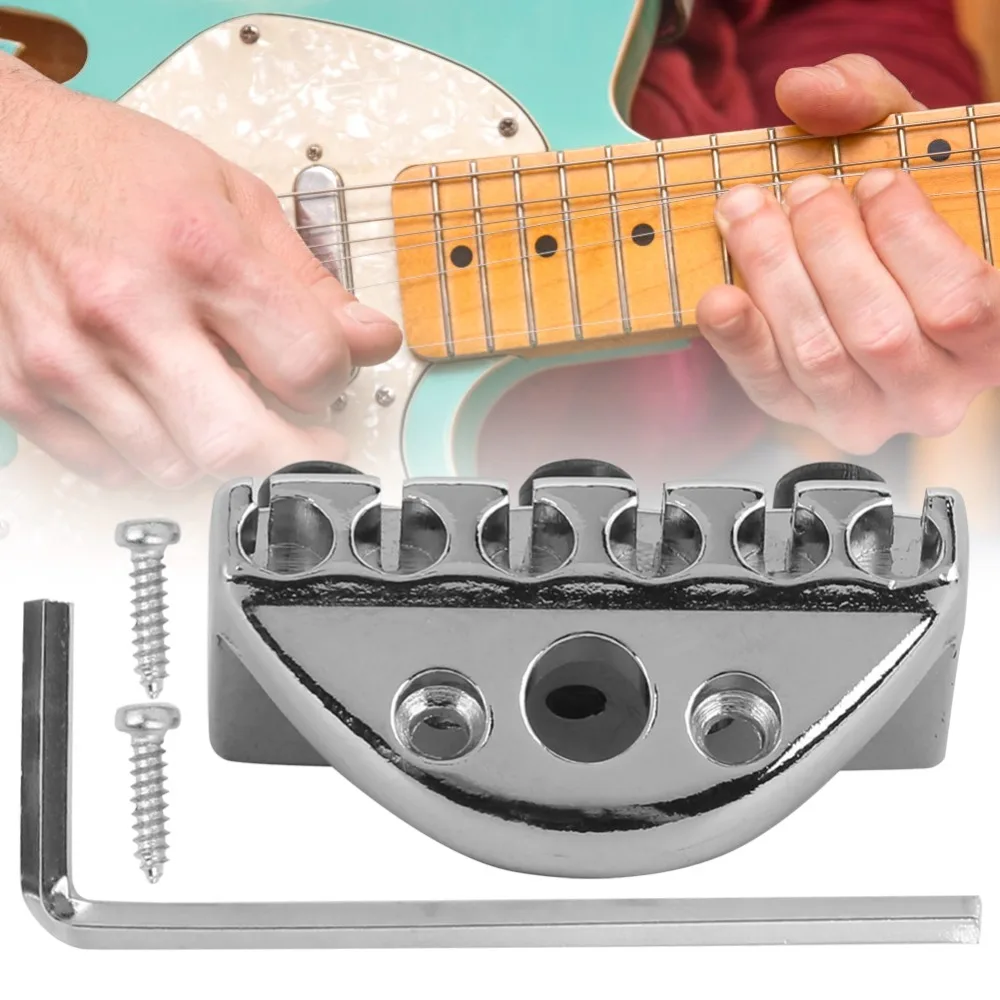 Cuerdas guitarra eléctrica metal plateadas con llave hexagonal - imagen 3