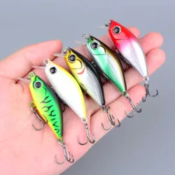 Señuelo Minnow flotante Crank Wobbler para lucio y trucha