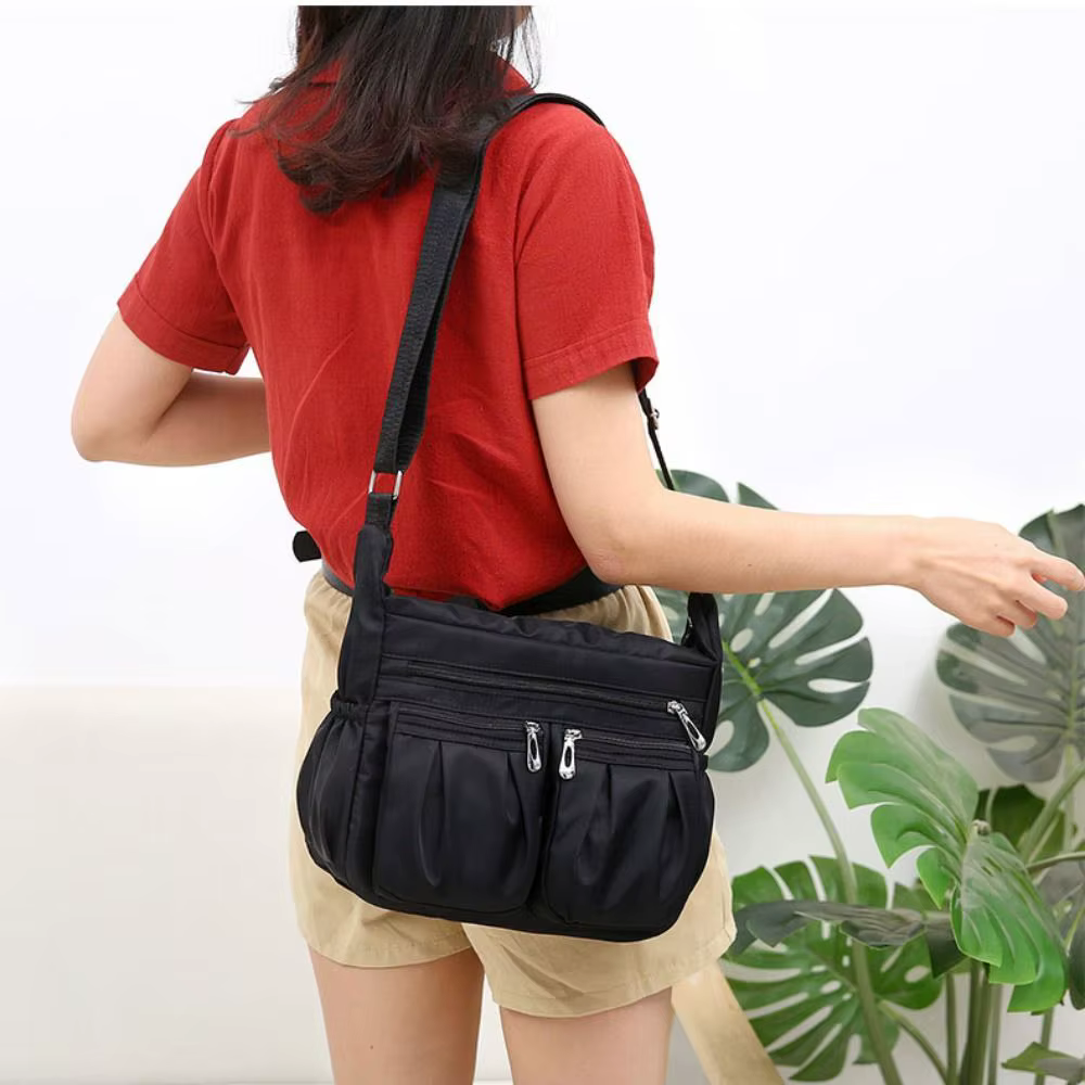 Bolso bandolera Oxford para mujer con múltiples bolsillos - imagen 5