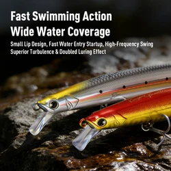 Kingdom Jerkbait Minnow para lubina de lance largo