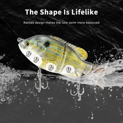 Swimbait Articulado para Lubina - Cebo duro realista