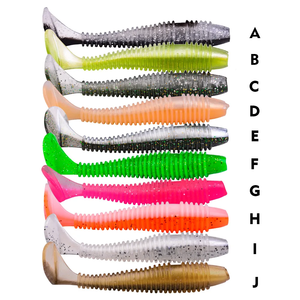 Swimbaits de vinilo para lubina y carpa – Señuelos blandos