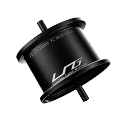 Carrete Baitcaster Gomexus Shallow Spool para Shimano Metanio 8LB PE