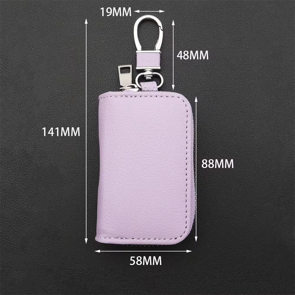 Riñonera Porta Llaves de PU con Cremallera – Accesorio Unisex para Excursiones - imagen 5