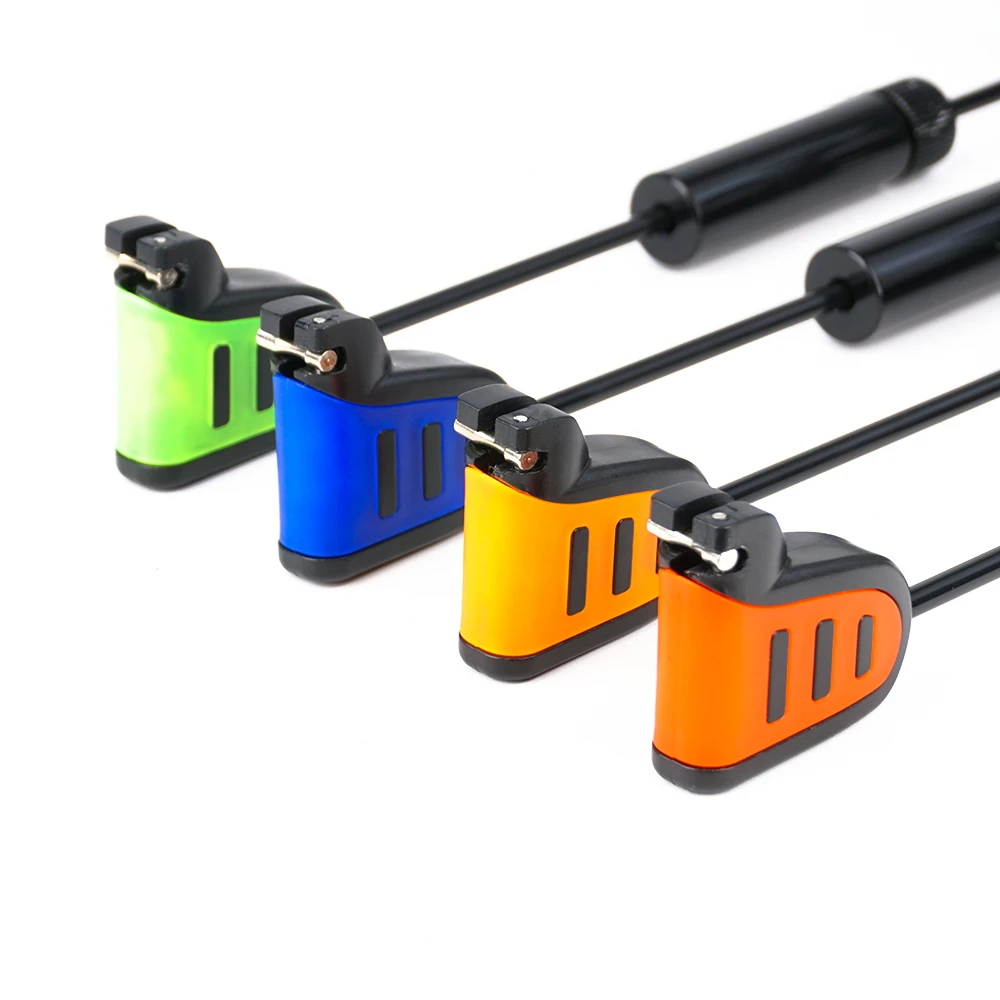 Indicadores de picada LED multicolor Hirisi con estuche para carpa - imagen 4