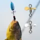 Giratorios luminosos forma calabaza para pesca, conectores broches - imagen 3