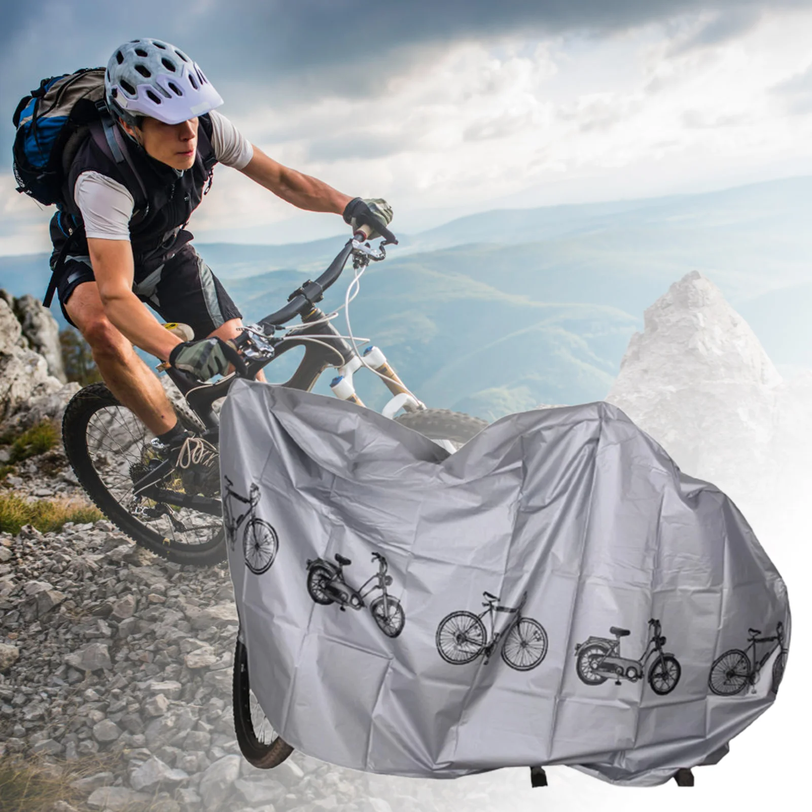 Funda universal para bicicleta eléctrica resistente agua y UV