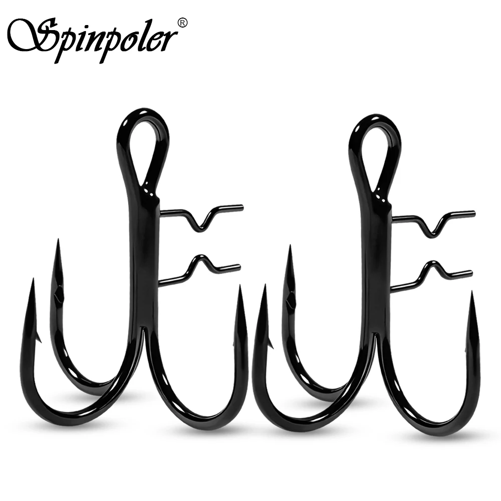 Spinpoler T-Treble Claw – Anzuelo triple con pincho para vinilo