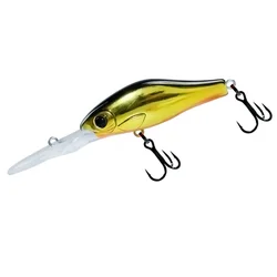 Wobbler flotante mini pececillo SwimBait de lengua larga para trucha