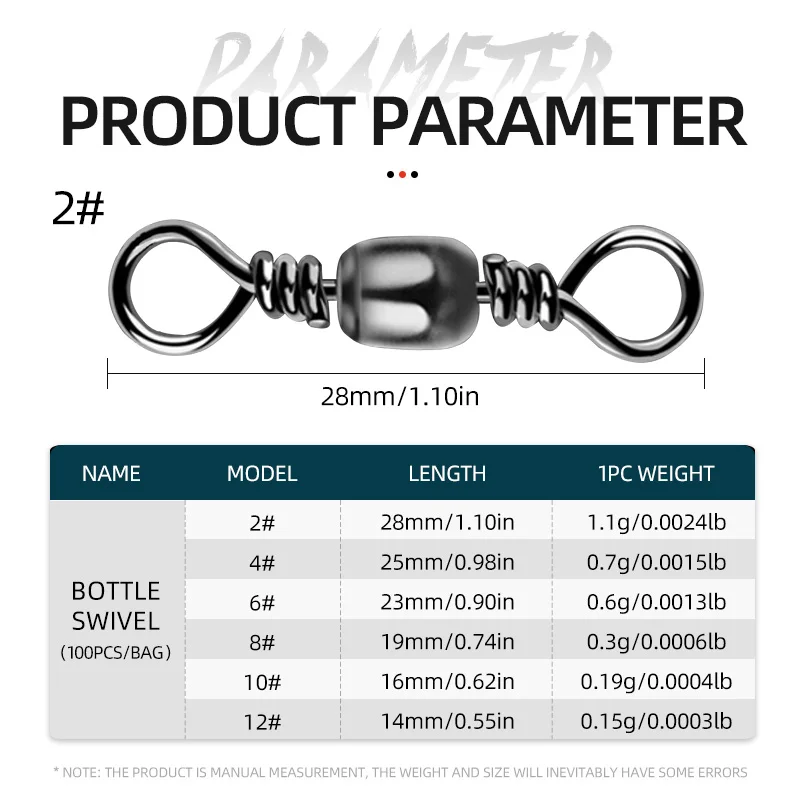 ShareShark Conector barril giratorio de acero al carbono Luer - imagen 3