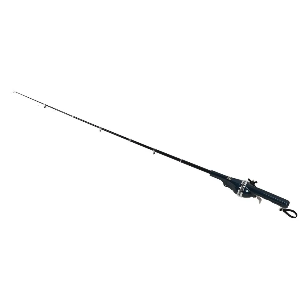 Caña plegable portátil con carrete de fibra de vidrio para viaje - imagen 4