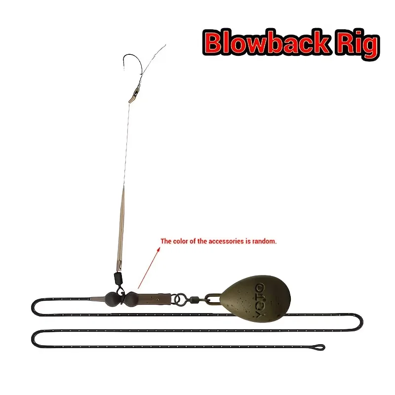 Set para pesca de carpa europea a larga distancia