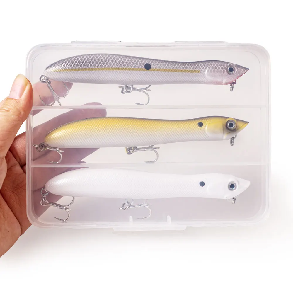 Señuelo de superficie tipo lápiz Popper artificial para pesca deportiva - imagen 4
