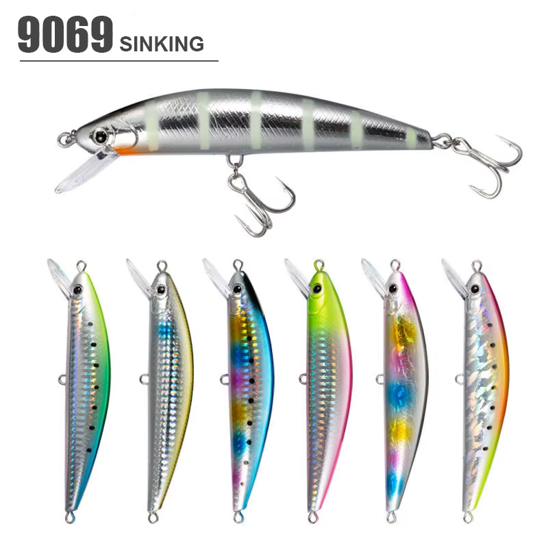 Señuelo Minnow 120S Hundido para Lubina en Agua Salada - imagen 2