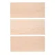 Chapas de madera de arce rectangulares para guitarra personalizables