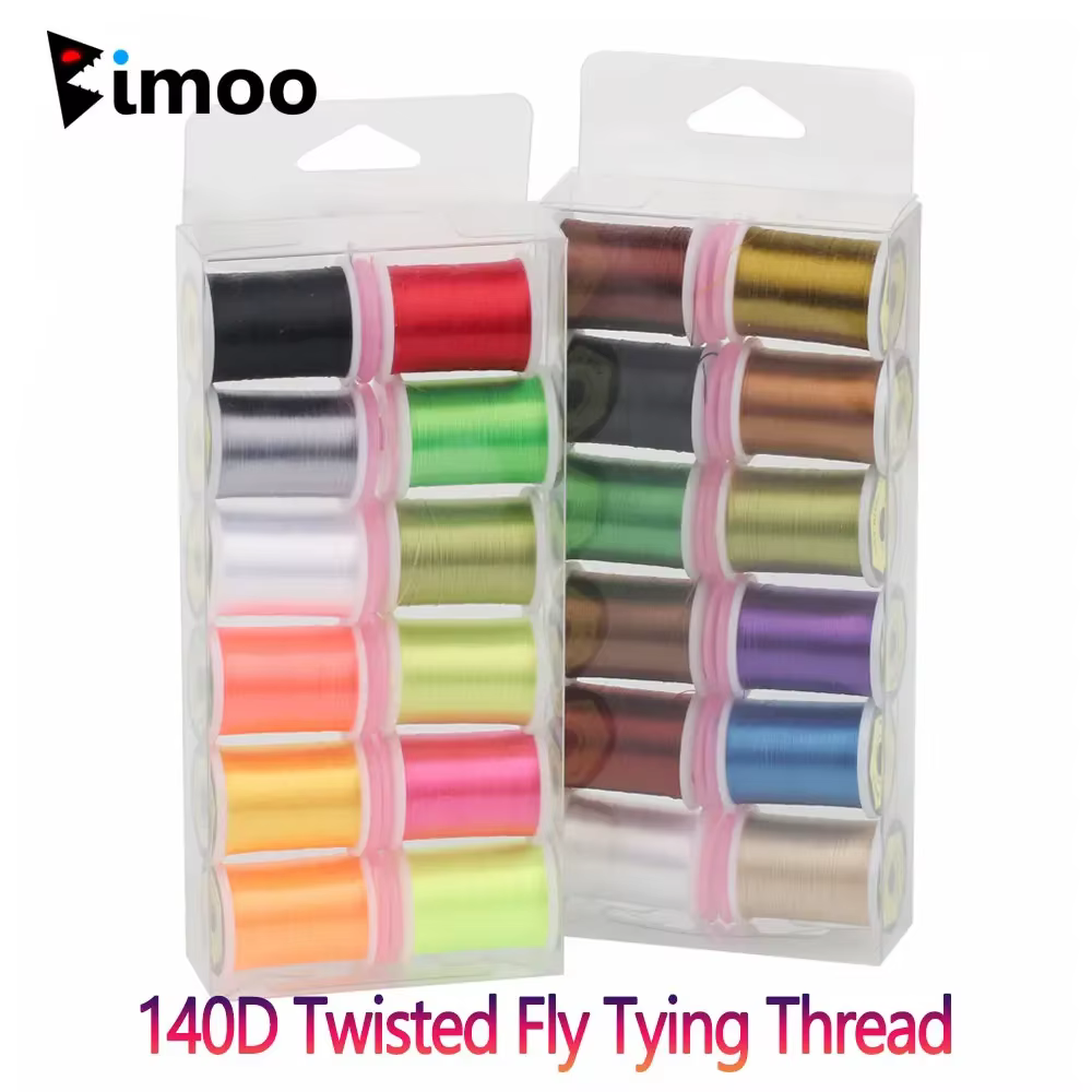 Bimoo hilo trenzado para atar moscas y ninfas 140D colores surtidos - imagen 5