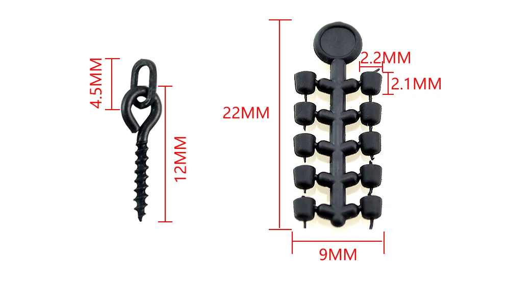 Tornillos de cebo 12 mm