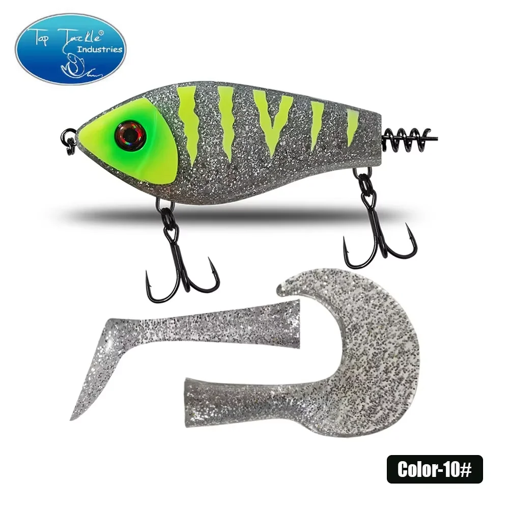 Señuelo Jerkbait Toptackle 100mm hundimiento lento para Lucio