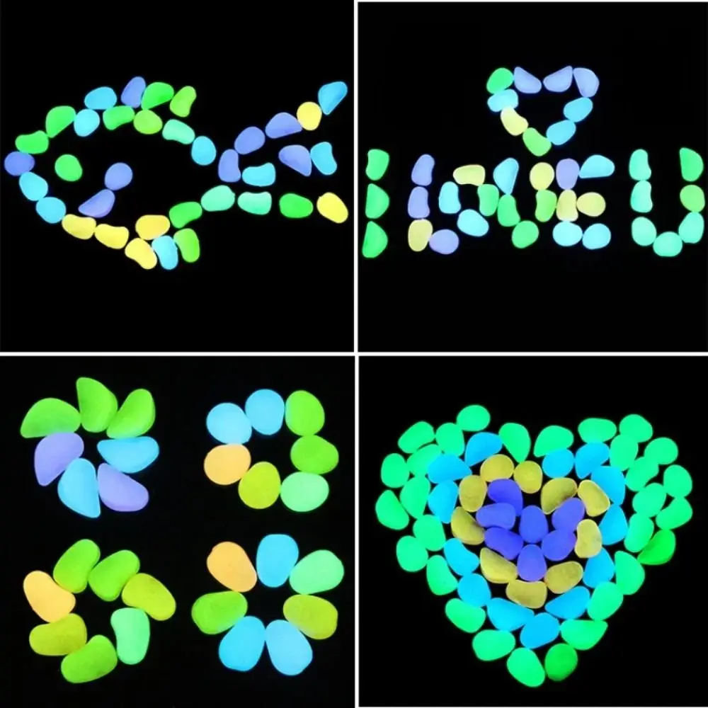 Piedras luminosas alto brillo hechas a mano para brillar en la oscuridad - imagen 3