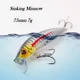 Señuelo crankbait Sinking Minnow Testar para trucha y lubina - imagen 4