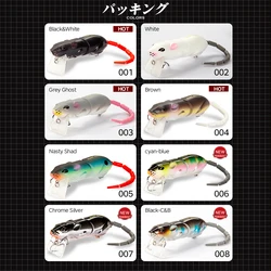 Hunthouse Rat Hard Bait Señuelo flotante para lubina y lucio