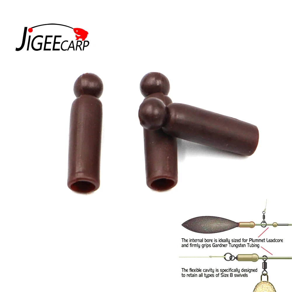 JIGEECARP Cuentas de silicona para pesca de carpa – anti enredos - imagen 3