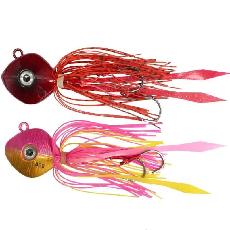 Señuelo Inchiku de metal luminoso con ojos 3D y plomo - imagen 5