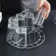 Portavasos de hierro para tazas de cerámica y mostrador - imagen 5