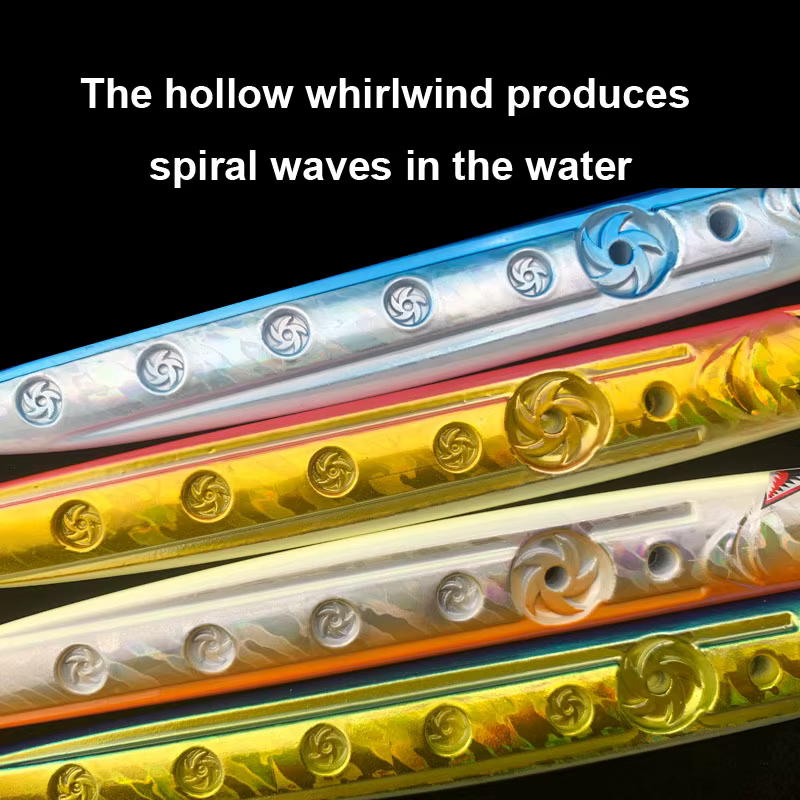 JIG61 Jig luminoso de hundimiento lento para agua salada - imagen 3