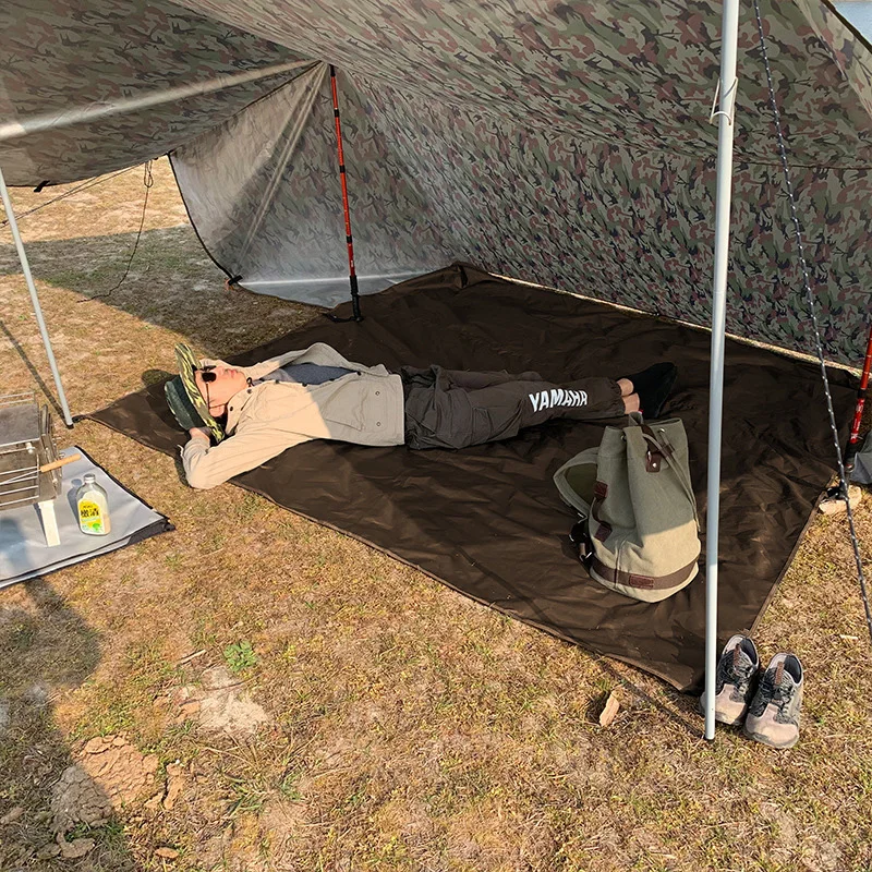Esterilla plegable impermeable para pesca en playa y río - imagen 2