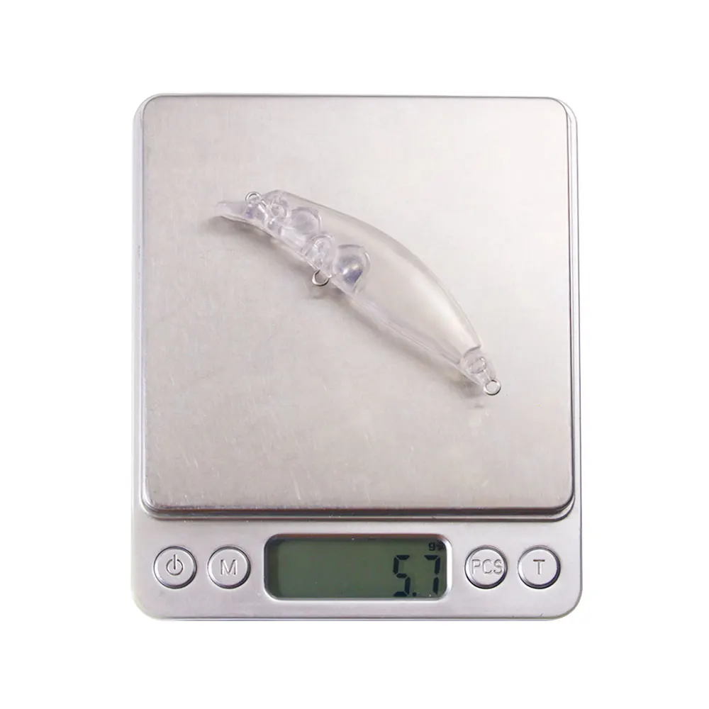 Minnow Jerkbait wobbler de cebo duro transparente para aerógrafo - imagen 5