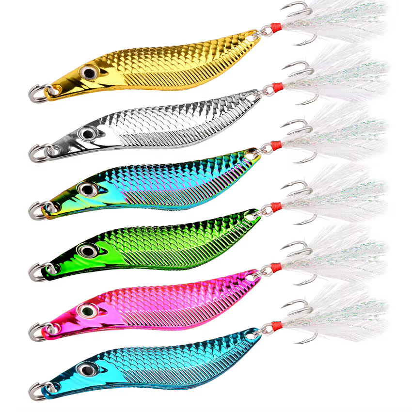 Señuelo VIB con plumas para lubina, lucio y perca - imagen 2