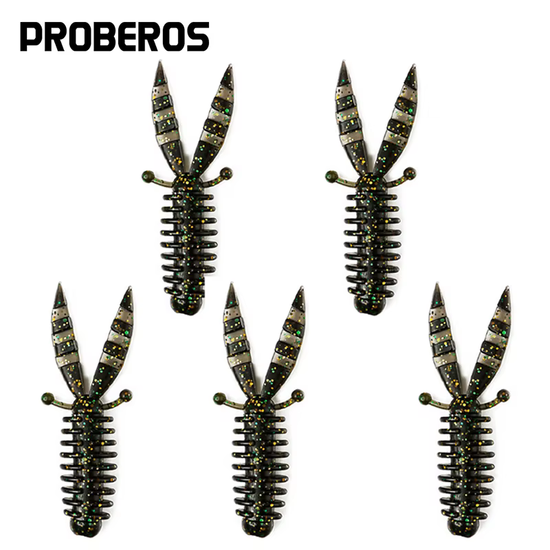 PRO BEROS Señuelos Blandos Flotantes – Cebo silicona pececillos - imagen 3