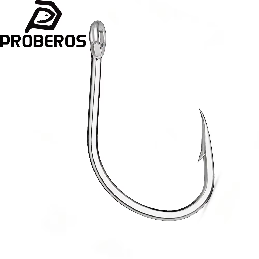 PROBEROS Anzuelos Estaño Carbono Agua Salada Alta Resistencia