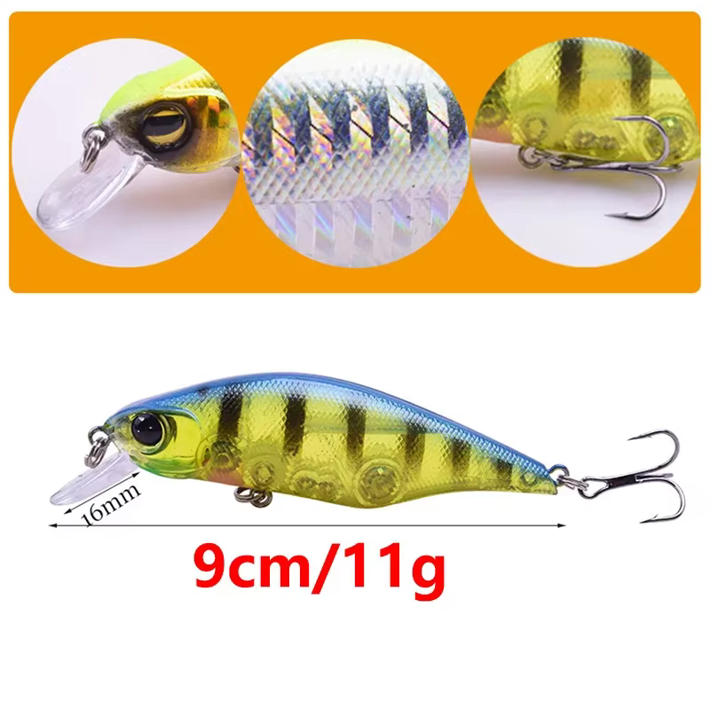 Crankbait flotante para curricán y black bass - imagen 4