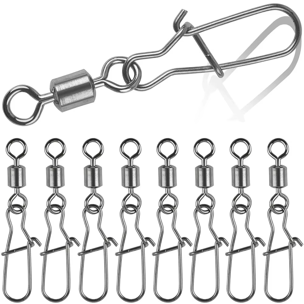 Eslabón giratorio acero inoxidable – Accesorio esencial para pesca