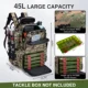 Bolsa de pesca táctica Goture, mochila resistente al agua 900D - imagen 5