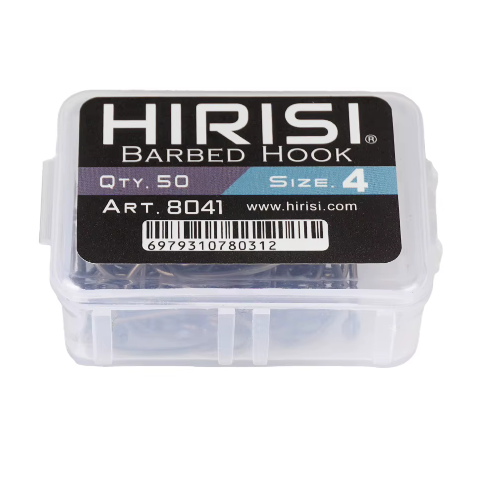 Anzuelos Hirisi 8041 con PTFE y ojo – Acero inoxidable - imagen 2