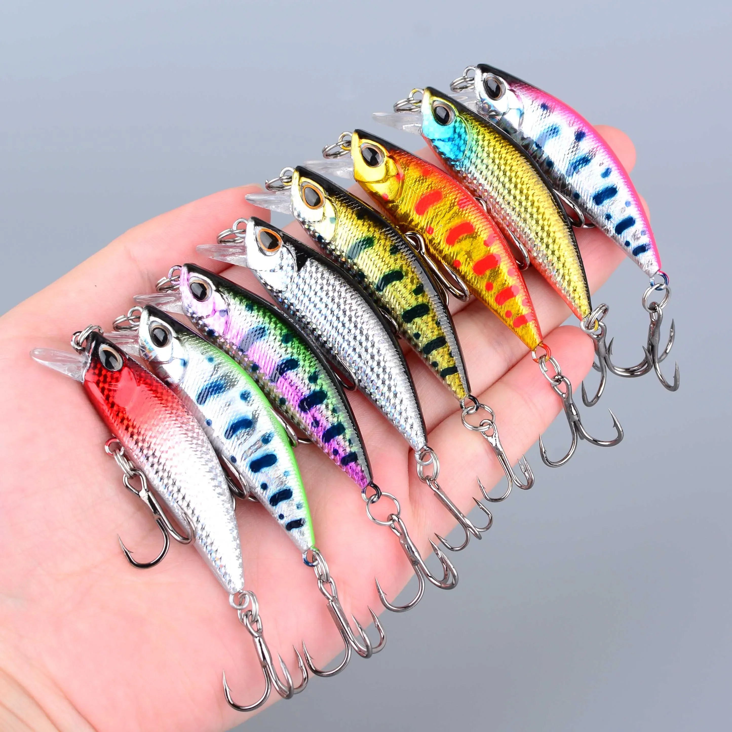 Señuelo en toma de pesca