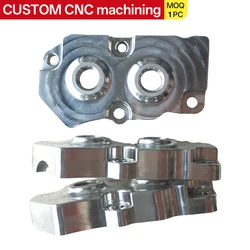 Jig head mecanizado CNC de acero inoxidable de precisión