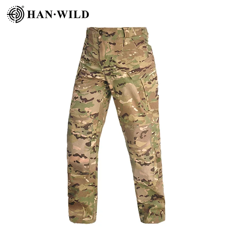 Pantalones de pesca camuflaje Ripstop – Tácticos resistentes - imagen 4