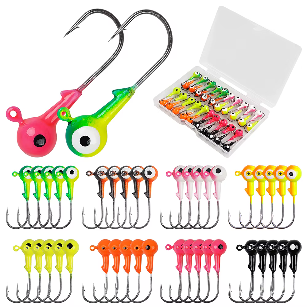 Jig Head Spinning Redondo para Lubina y Trucha - imagen 3