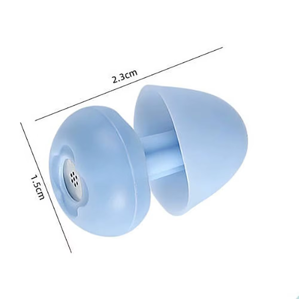 Tapones para los oídos de silicona antirronquidos: lavables y cómodos
