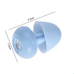 Tapones para los oídos de silicona antirronquidos: lavables y cómodos
