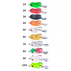 TAKEDO HJ21 Señuelo Rana Topwater Blando - Cebo Biónico