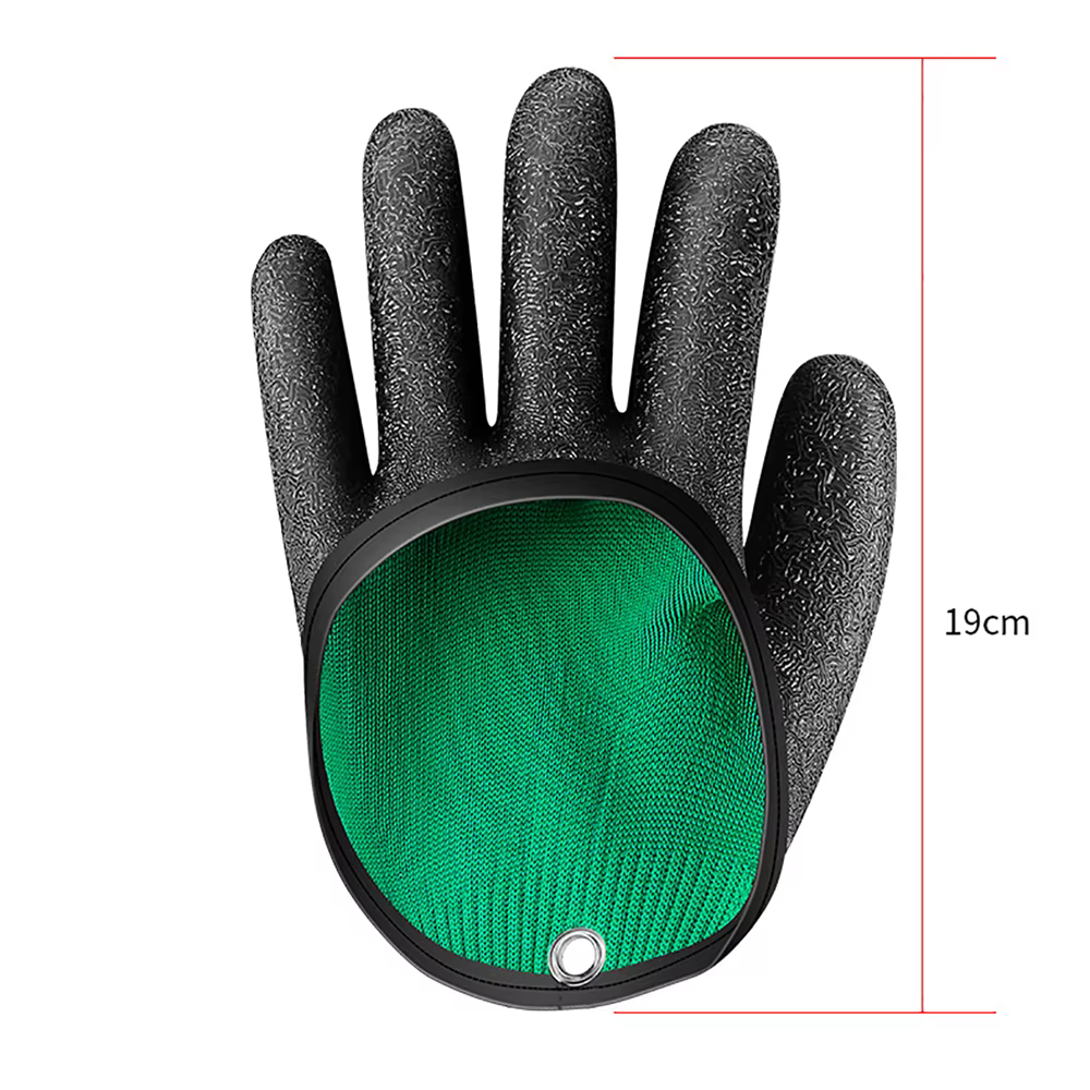 Guantes de látex antideslizantes con gancho magnético para pesca - imagen 3